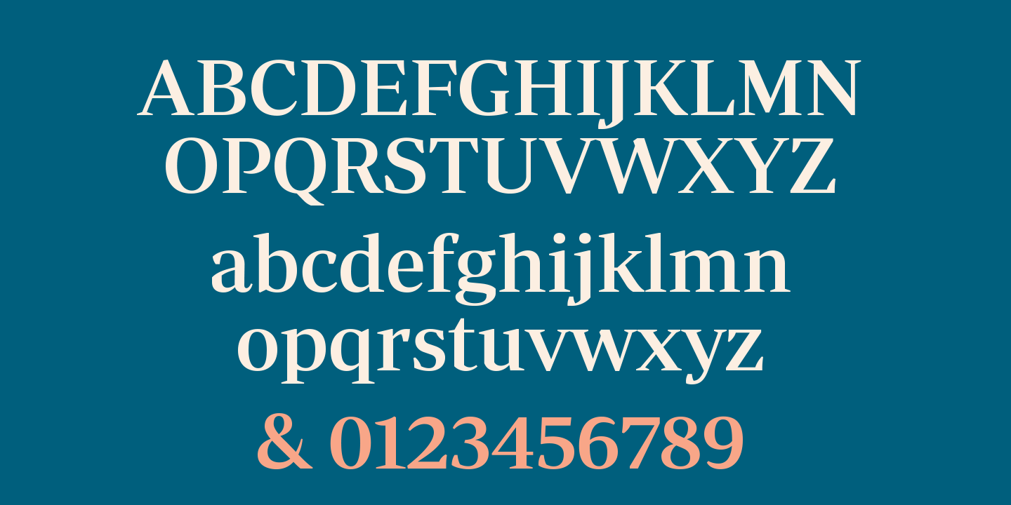 Periodico Text Bold Font preview